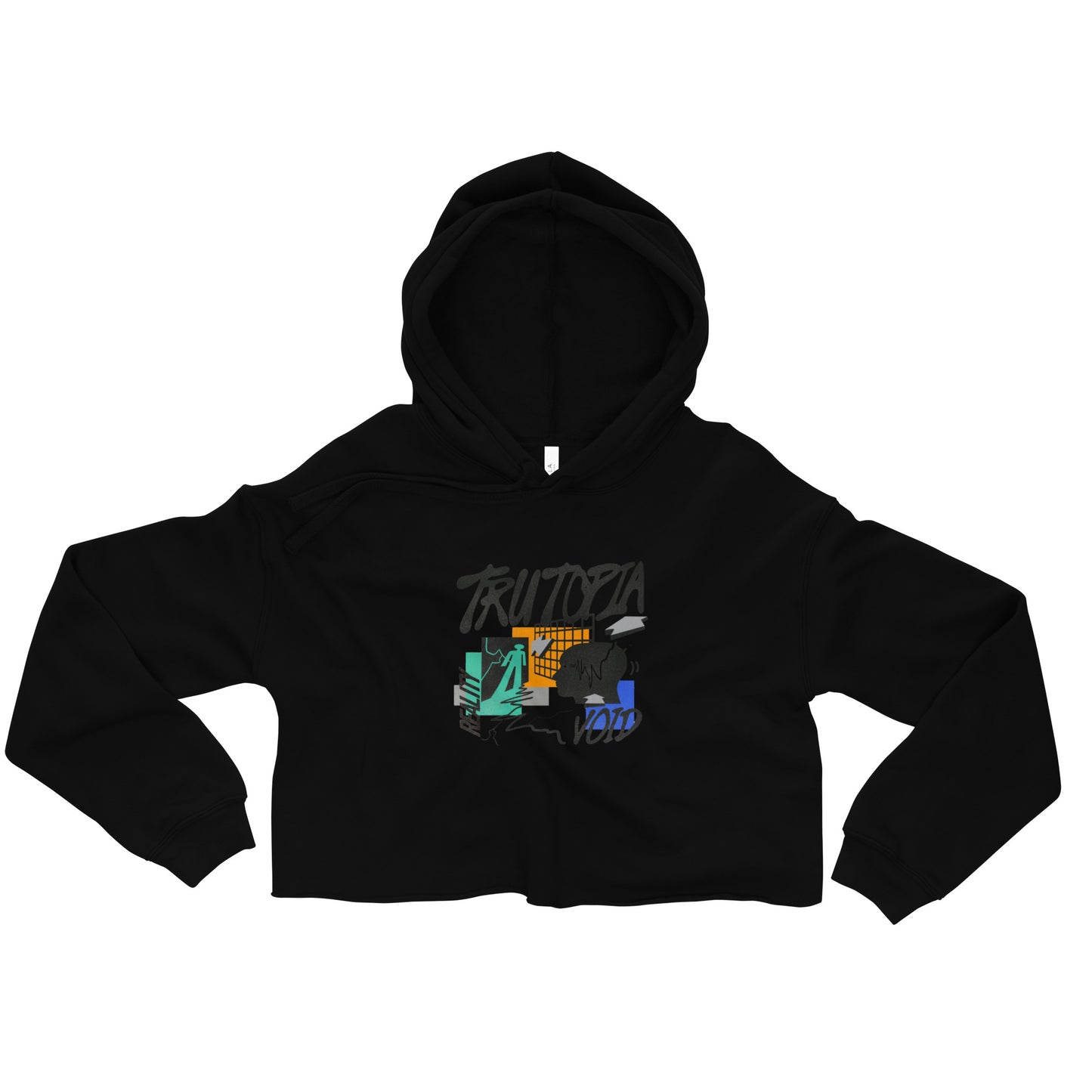 Trutopia (Reality Void) Crop Hoodie